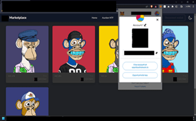 NFT Marketplace and decentralized finance bidding web application engineered by NitSync